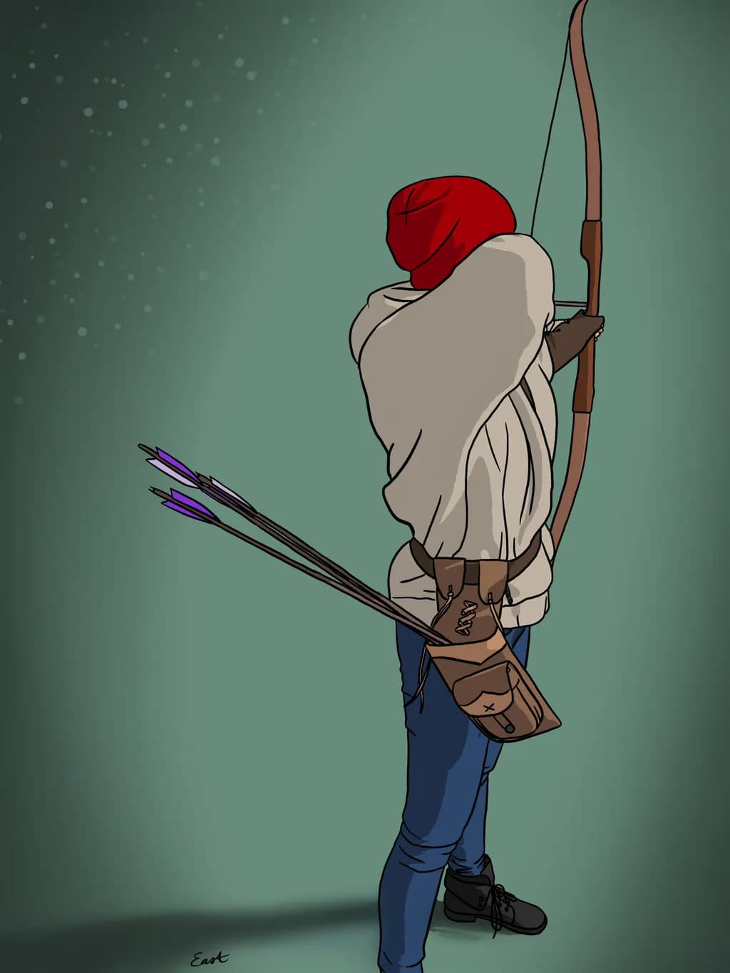 The Archer by Erica Rowe on rowefamilyart.com