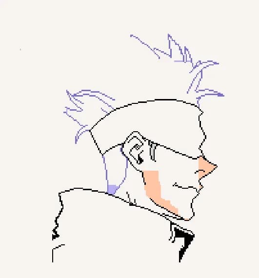 Whispers of a Hero: A Minimalist Portrait in Progress