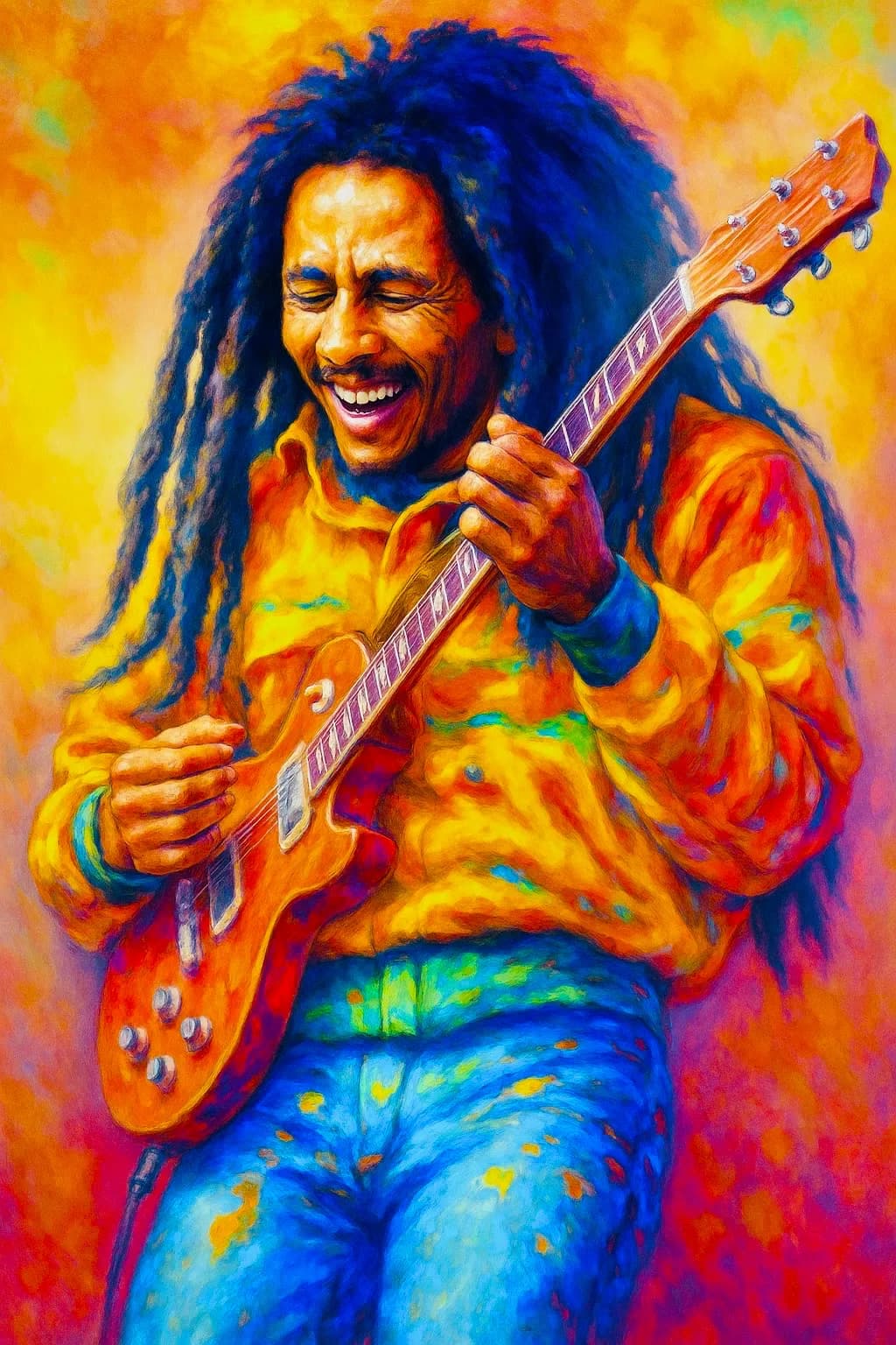 Vibrant Rhythms: The Joy of Music in Colorful Expression