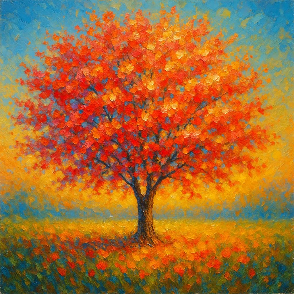 Autumn's Embrace: A Vibrant Celebration of Nature's Palette