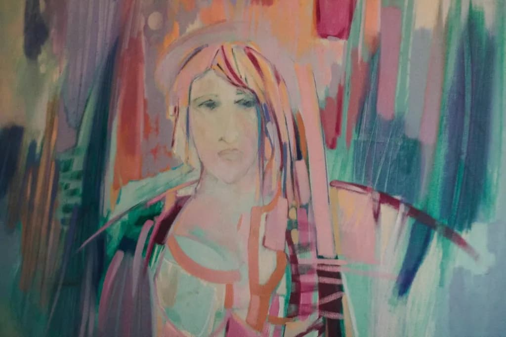 Abstract Woman Portrait