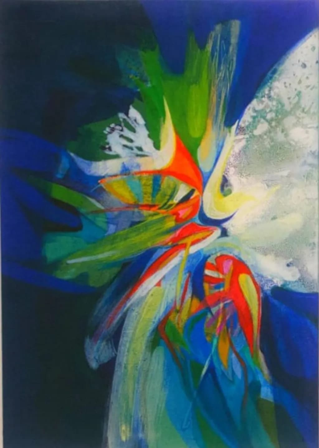 Abstract Tropical Bloom