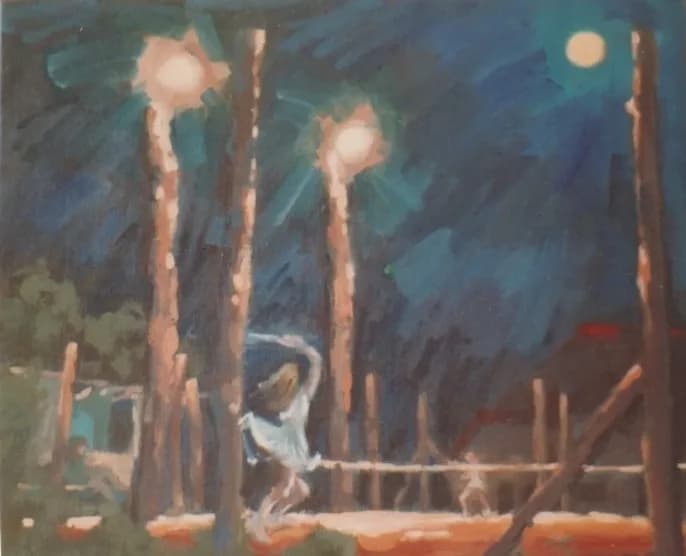 Night tennis