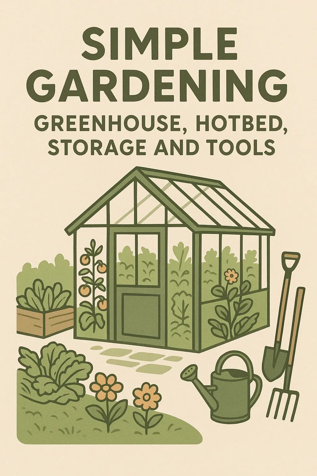 Garden Serenity: Embracing Nature with a Greenhouse Haven