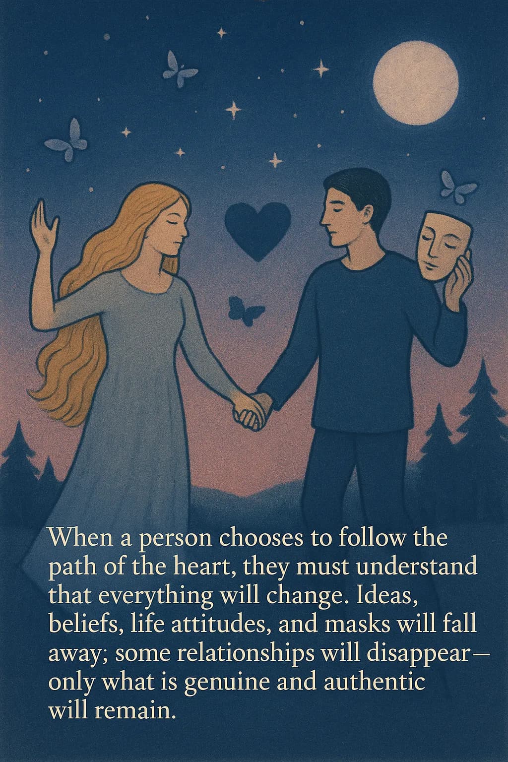 Whispers of the Heart: Embracing Authenticity in Love and Change