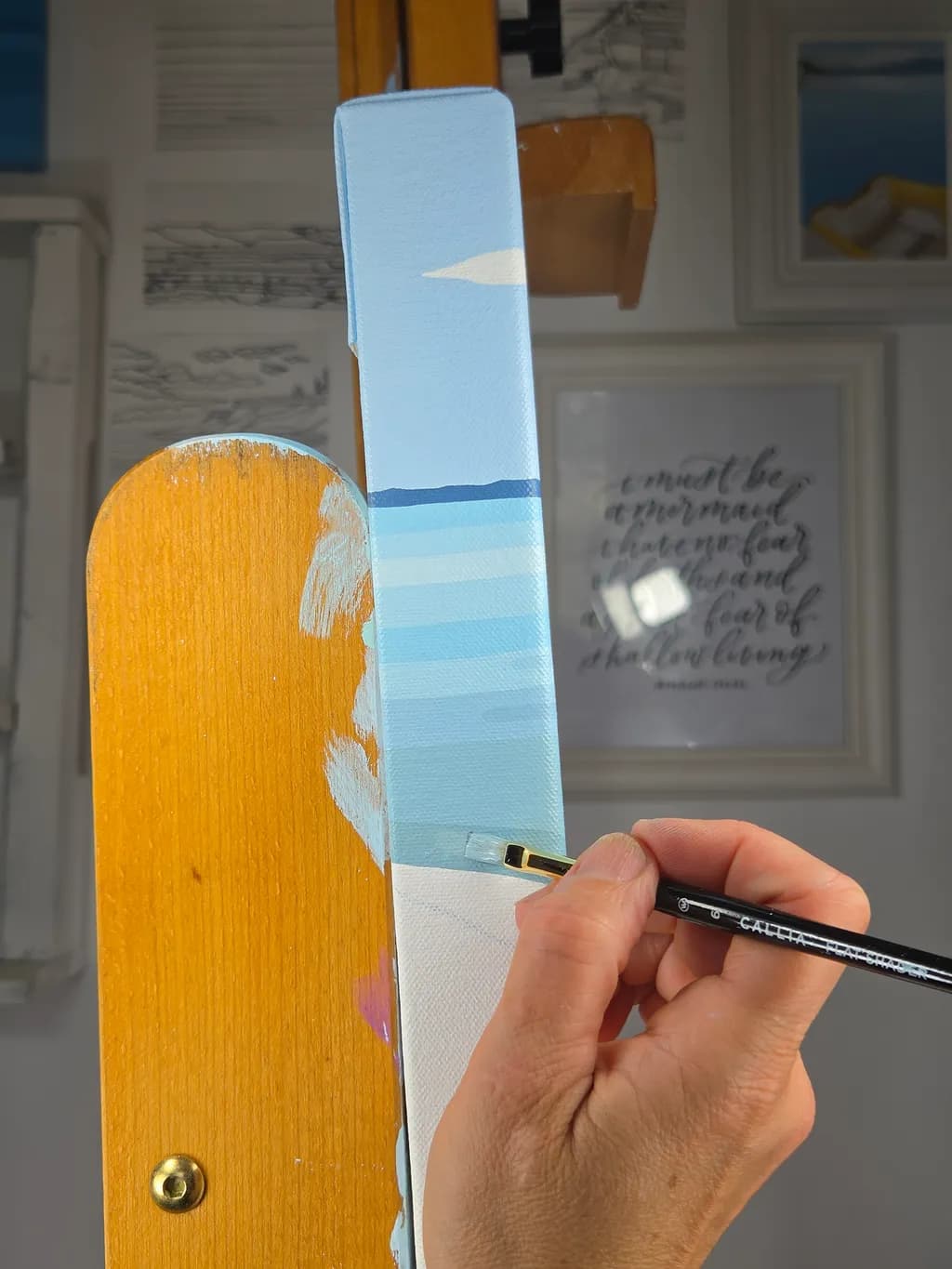 Painting in Progress