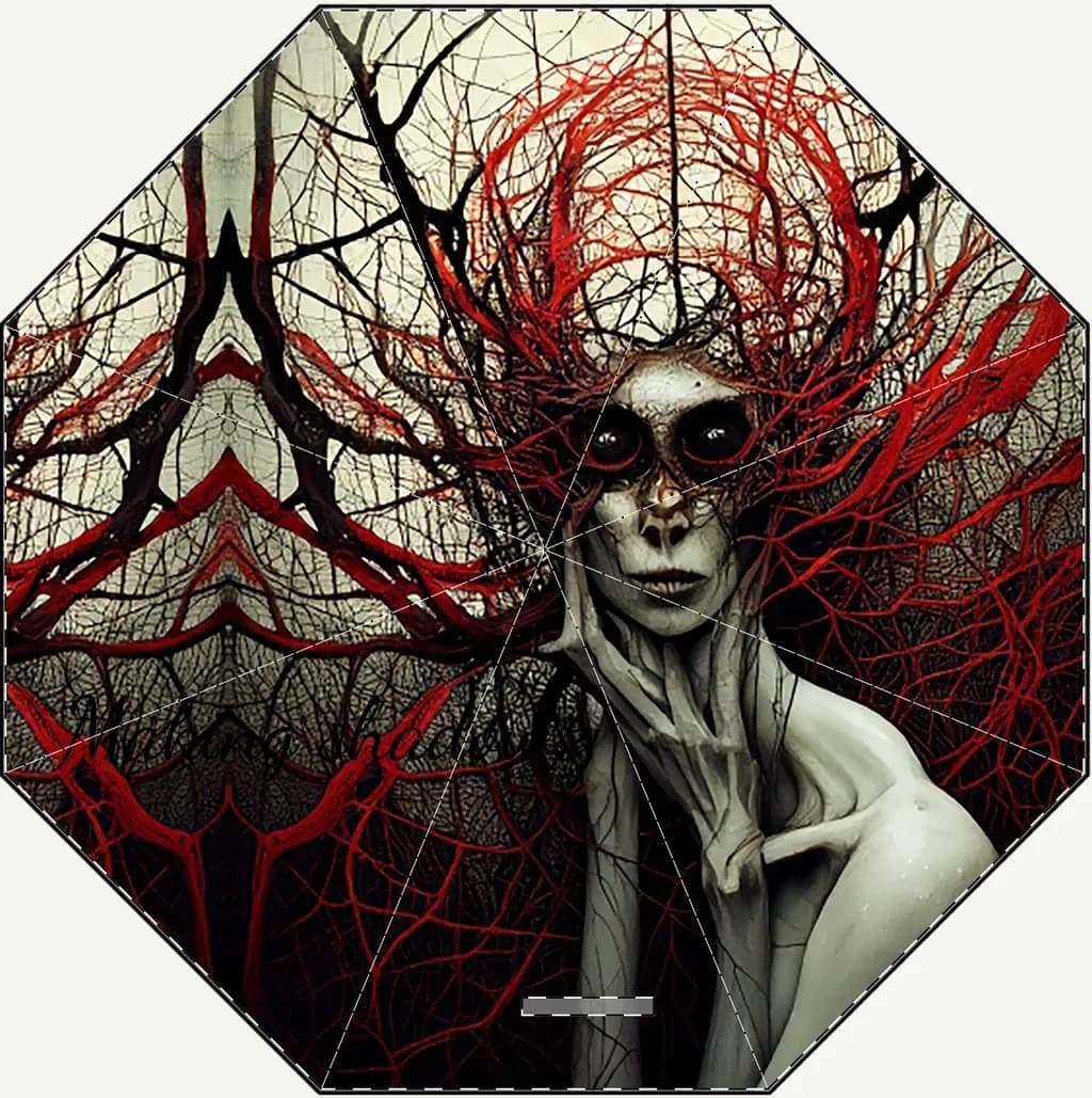 Whispers of the Veil: A Haunting Exploration of Identity and Nature's Threads