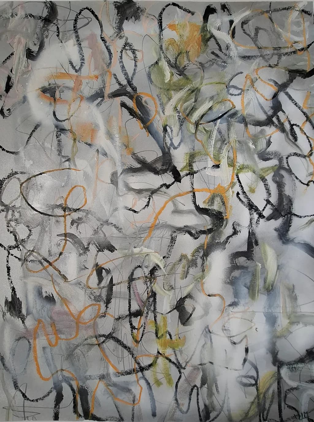 Whispers of Color: A Dance of Lines and Emotions