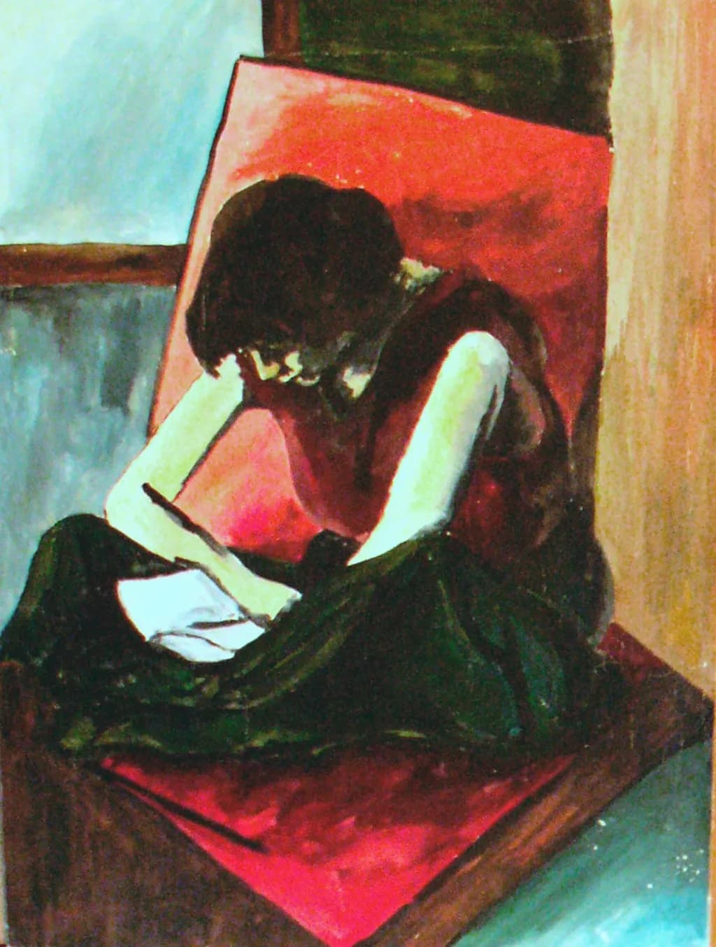 Tempera Figure Study