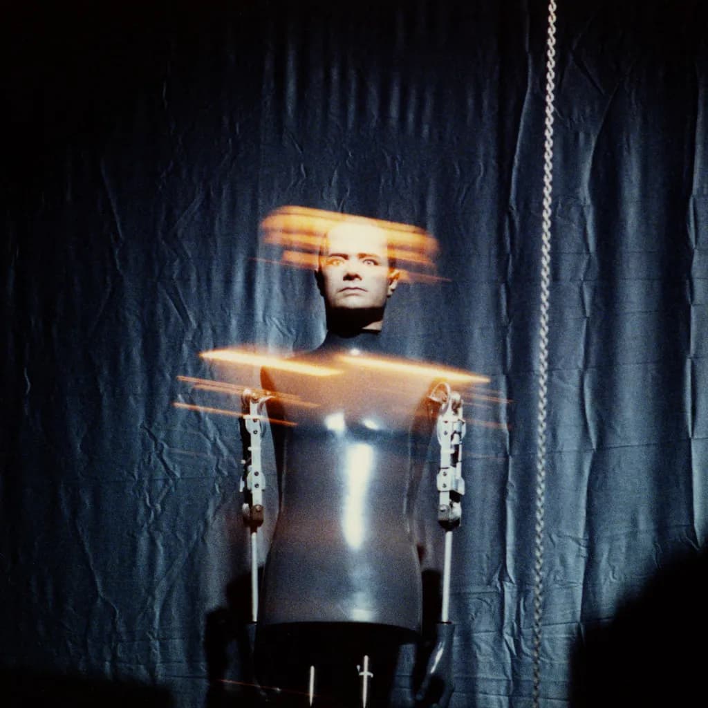 Ethereal Echoes: The Dance of Man and Machine in Motion
