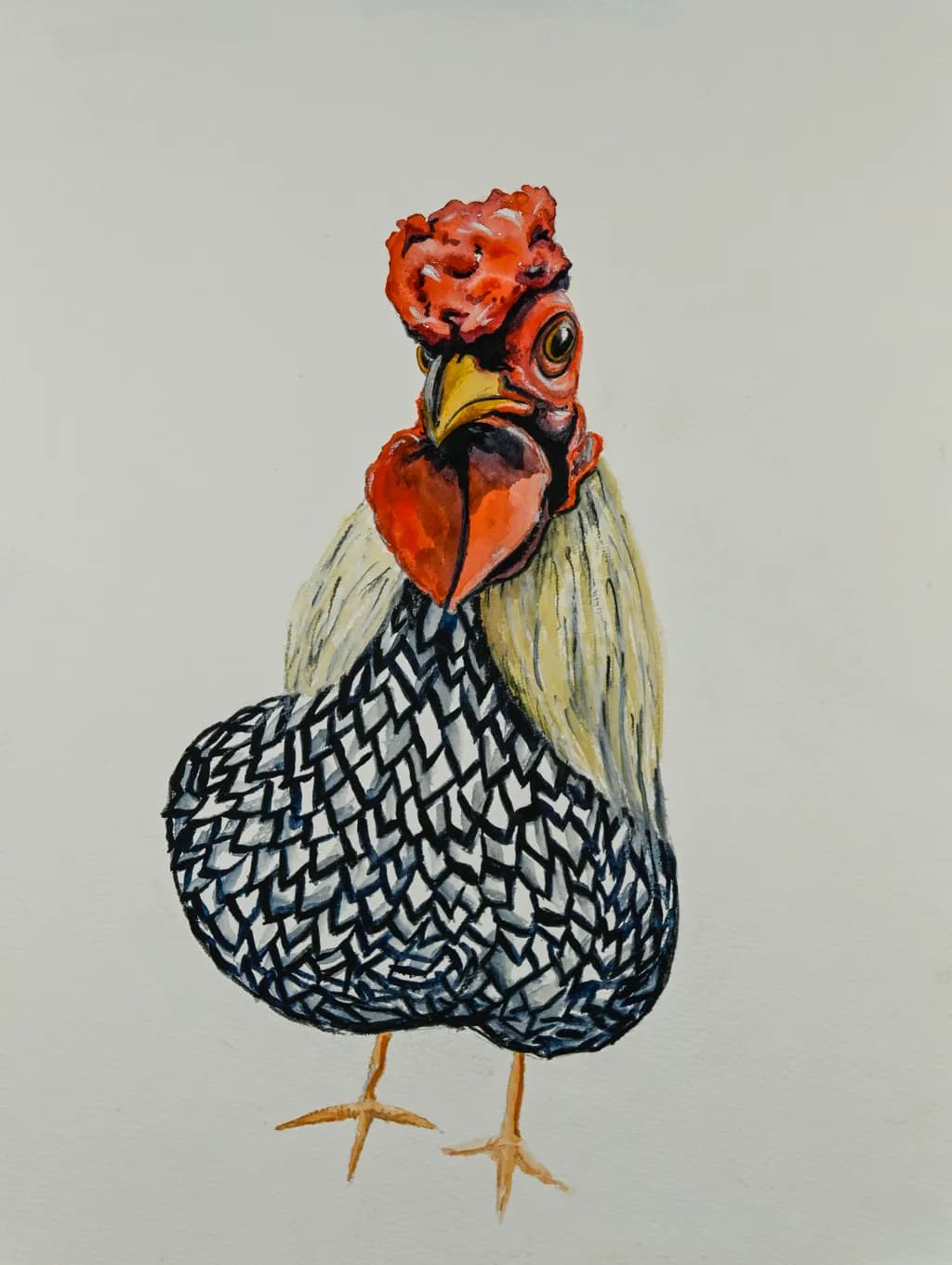 Charming Chicken: A Celebration of Color and Feathers