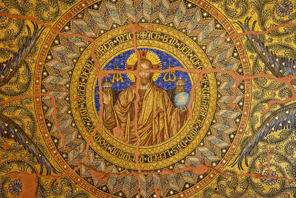 Divine Mosaic: A Glimpse into Ornate Religious History