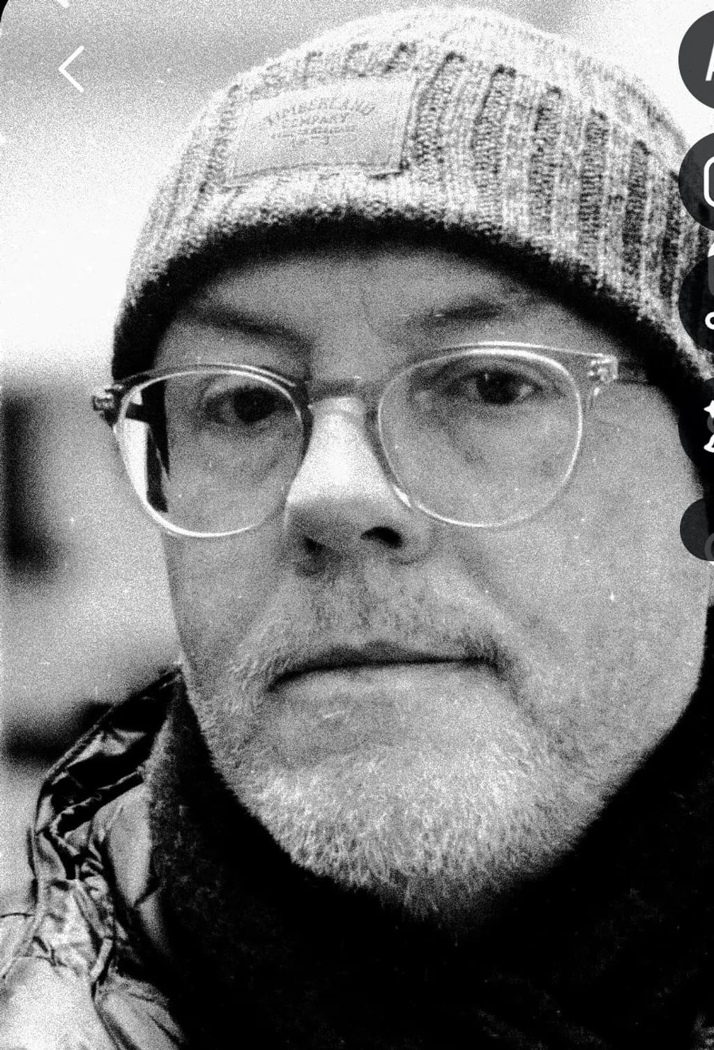 Knitted Beanie Portrait