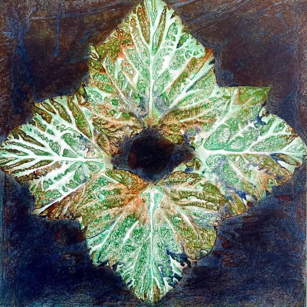 Abstract Leaf Pattern