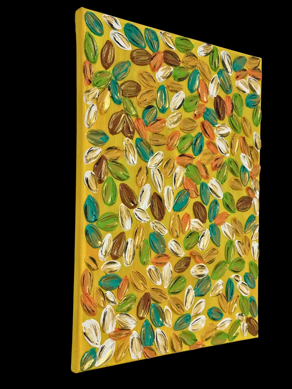 Vibrant Harvest: A Celebration of Nature's Bounty in Colorful Textures