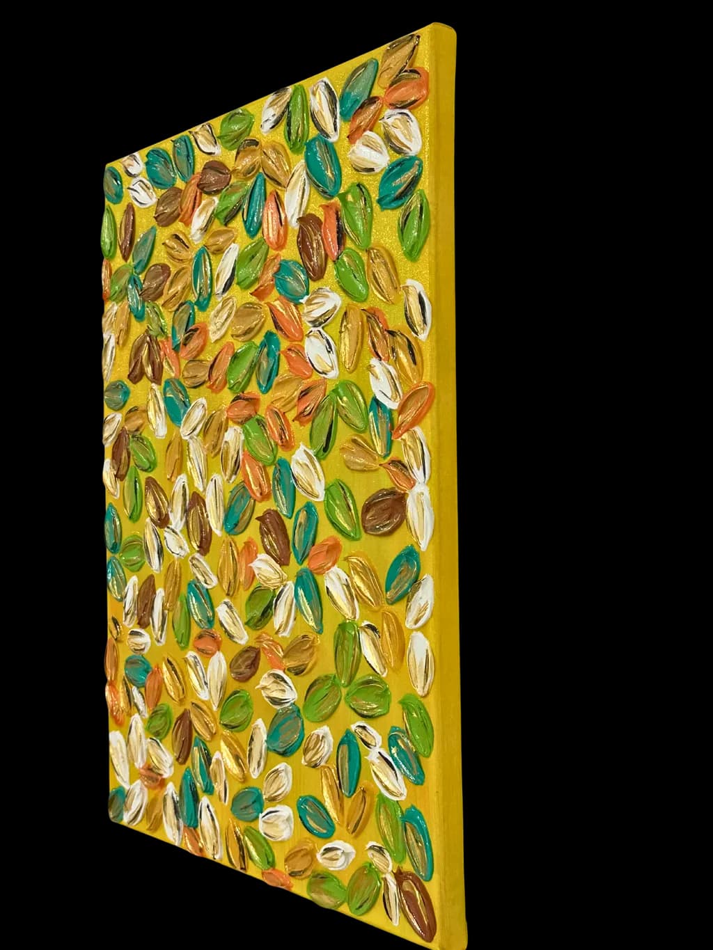 Vibrant Harvest: A Celebration of Nature's Bounty in Colorful Textures