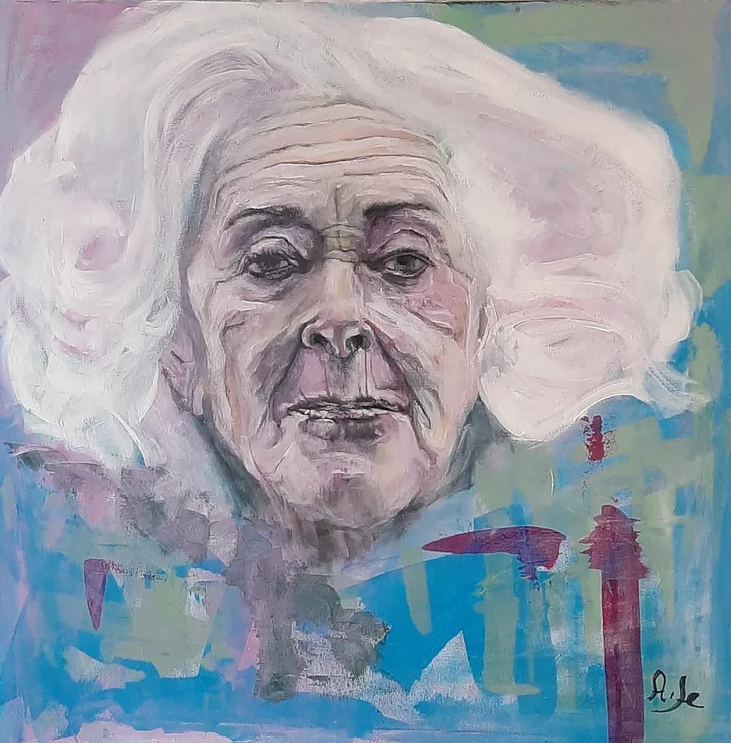 Whispers of Time: A Portrait of Resilience and Grace