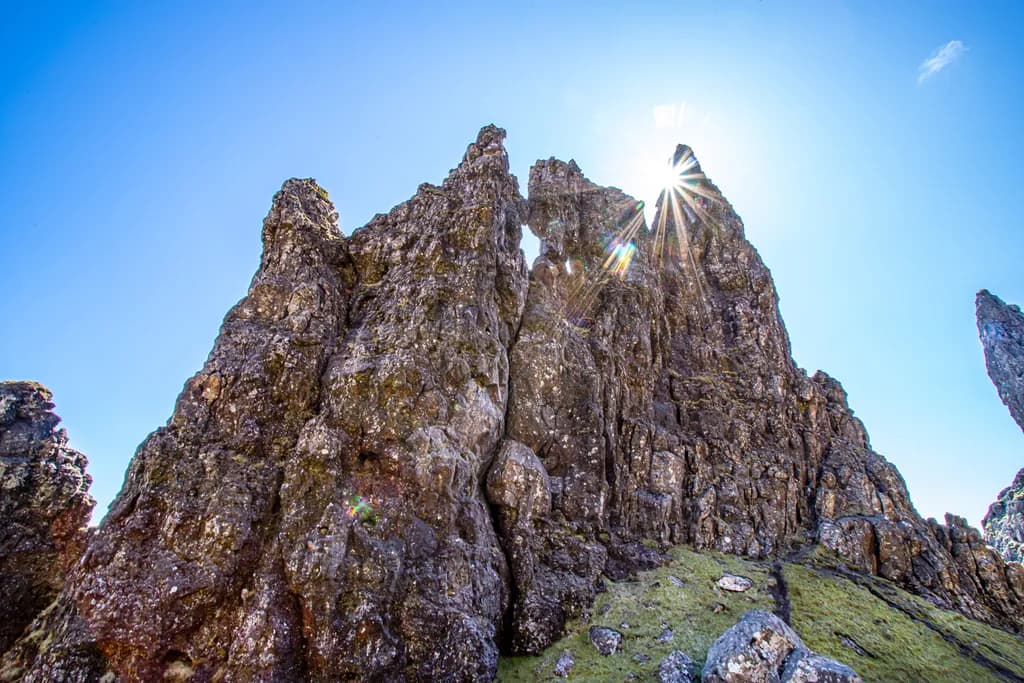 Sunlit Pinnacles