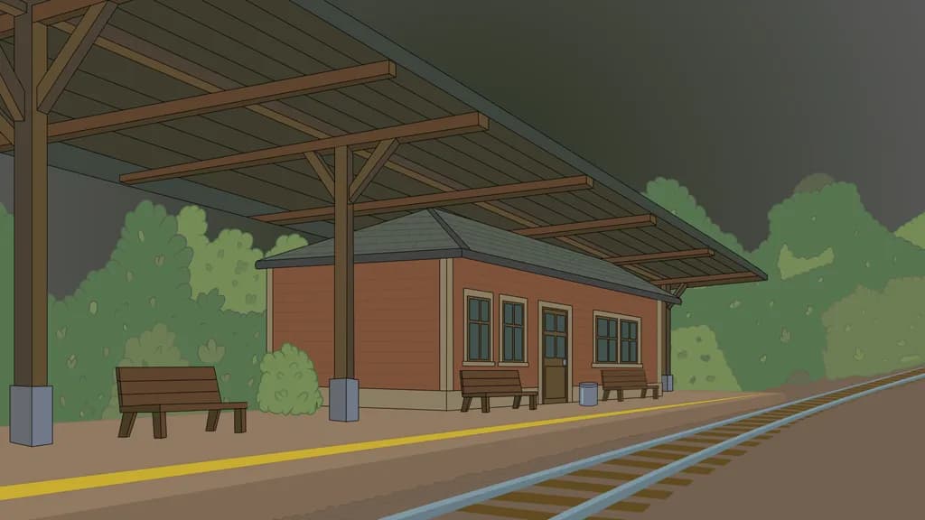 Whispers of the Old Station: A Journey Through Time and Tranquility