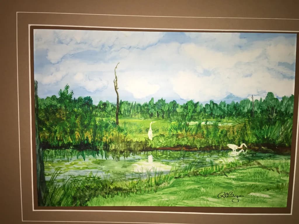 Marshland Reflections
