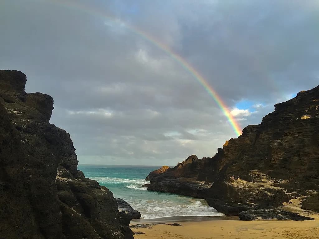 Rainbows embrace