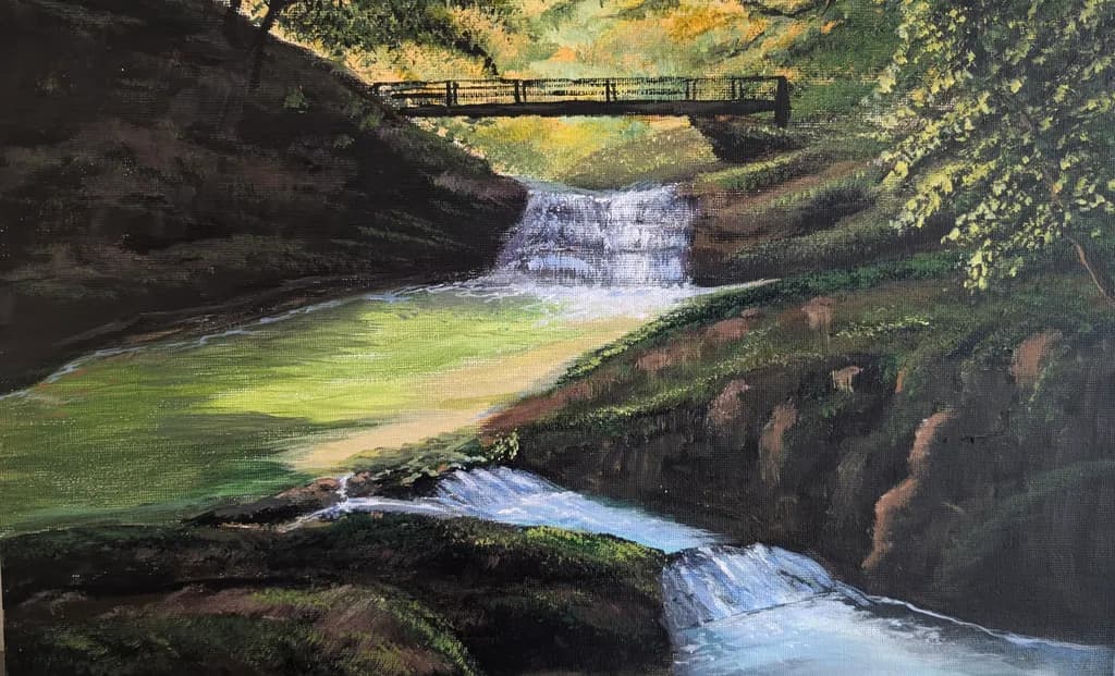 Tranquil Waterfall Escape