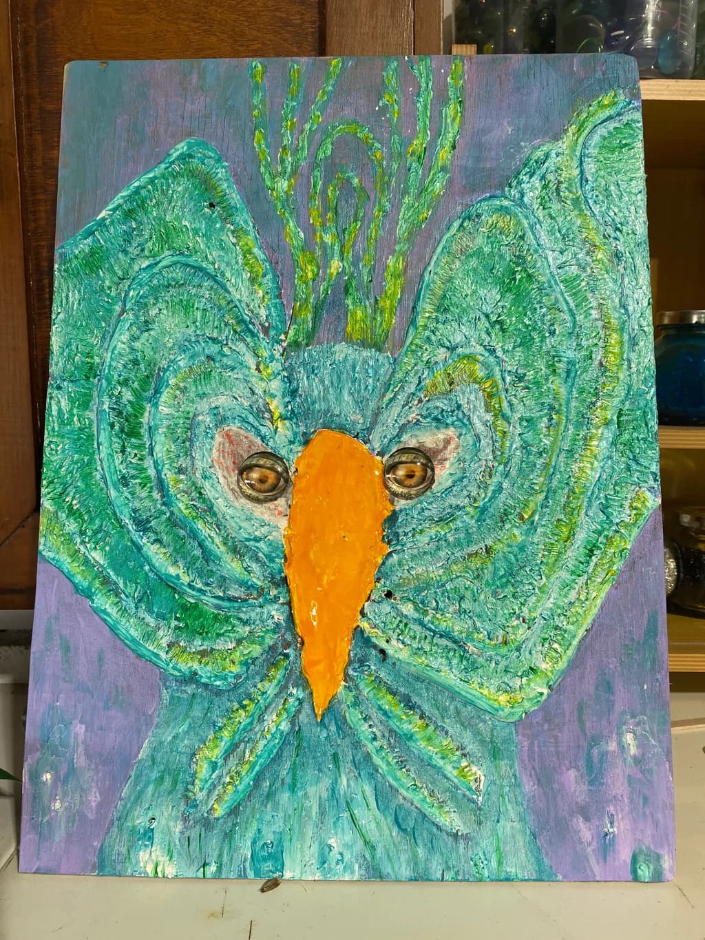 Colorful Avian Portrait