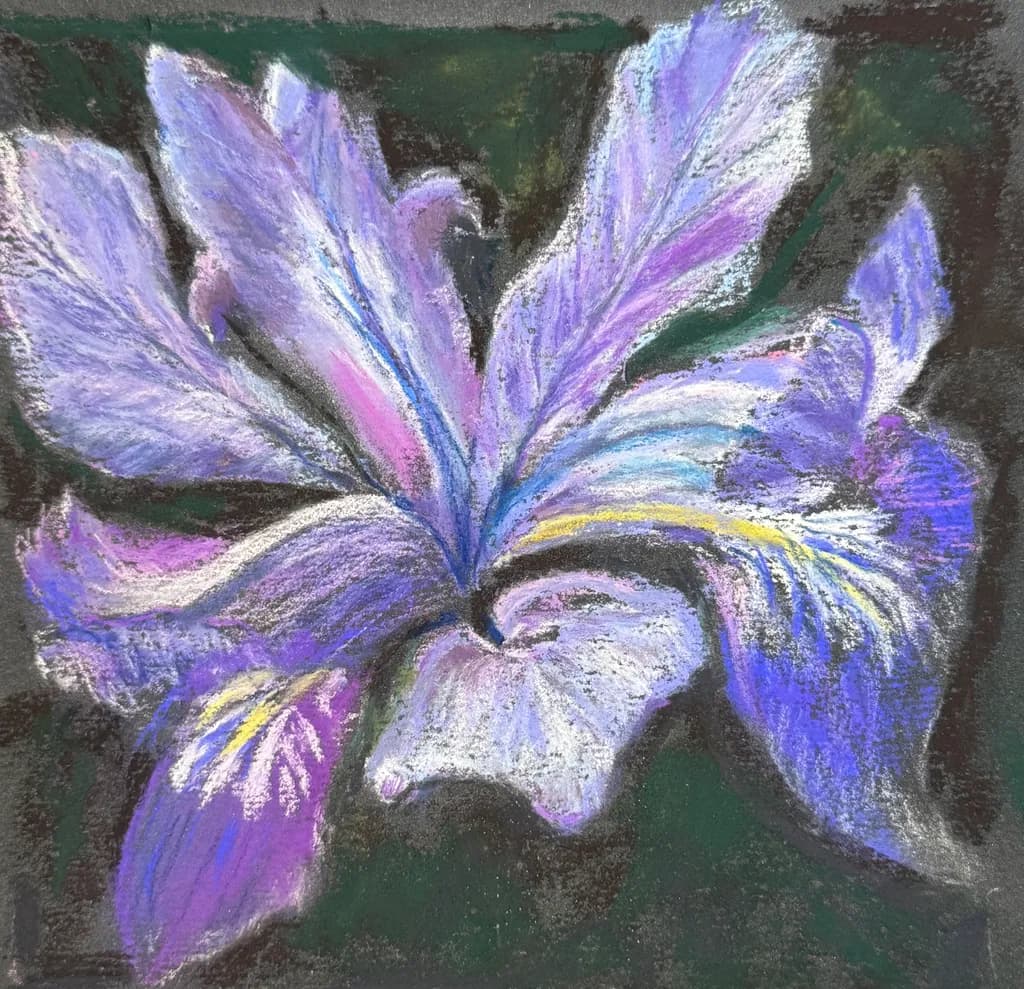 Whispers of Lavender: A Vibrant Floral Dance in Pastel Hues