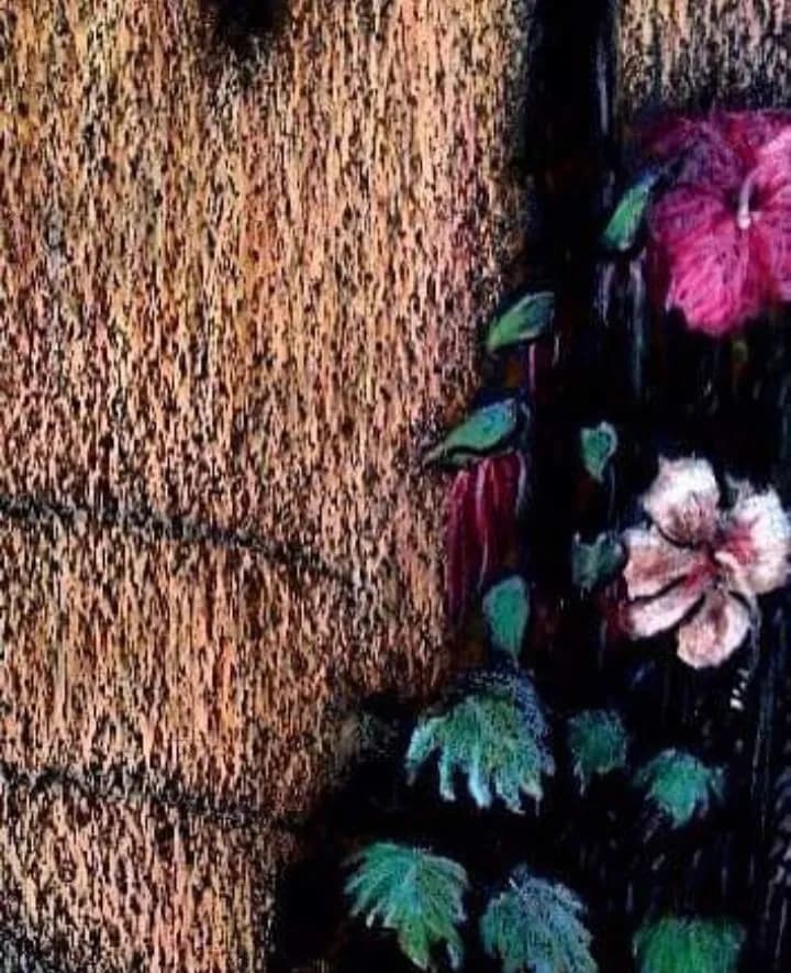 Whispers of Nature: A Harmonious Dance of Flora and Texture