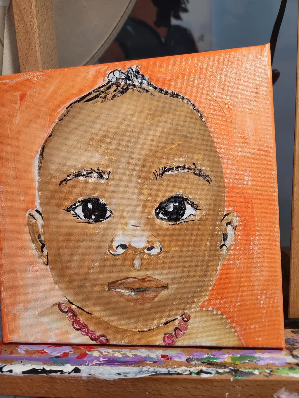 Whimsical Innocence: A Portrait of Childhood Wonder