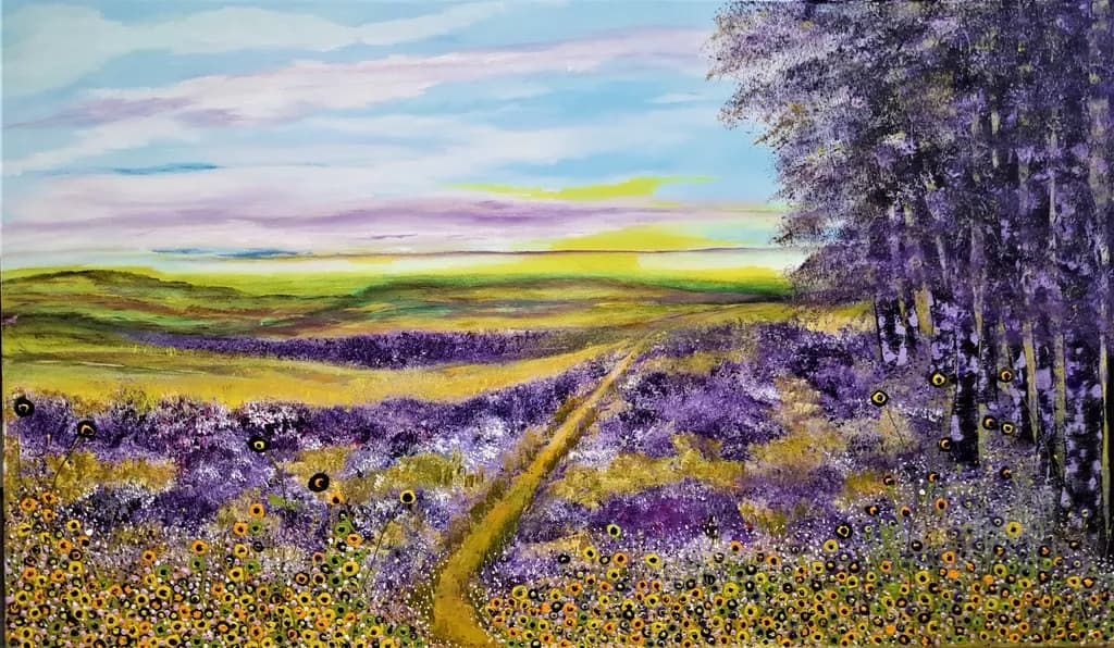 Whispers of Lavender Fields: A Journey Through Nature's Palette