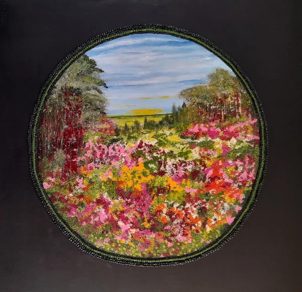 Vibrant Floral Symphony: A Captivating Landscape of Nature's Palette
