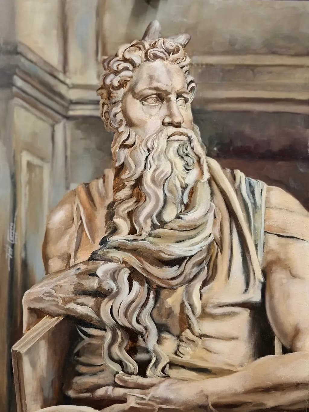 Michelangelo Sculpture Study