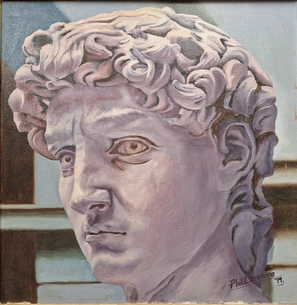 Sculpted Head Study