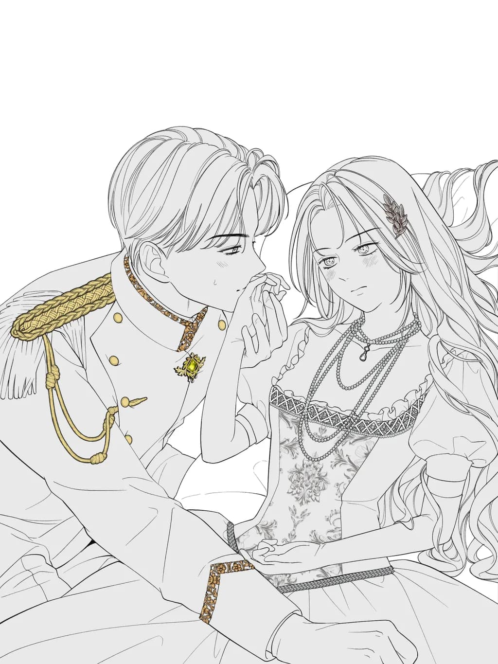 Whispers of Elegance: A Royal Romance in Intimate Fashion