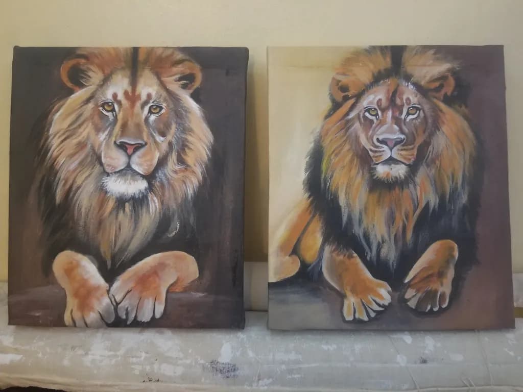Regal Lion Portraits