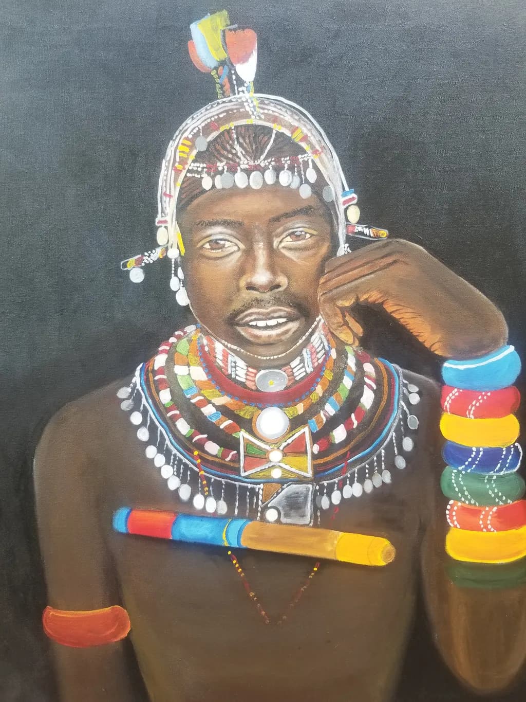 Tribal Adornment Portrait