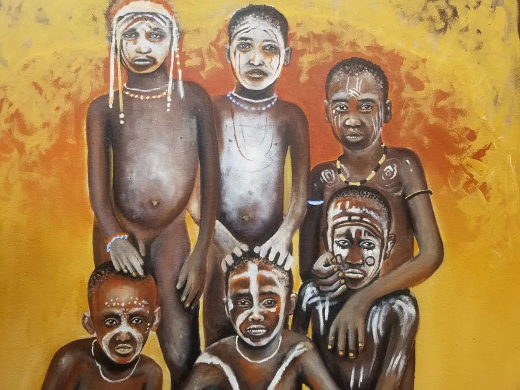 Tribal Faces and Paint