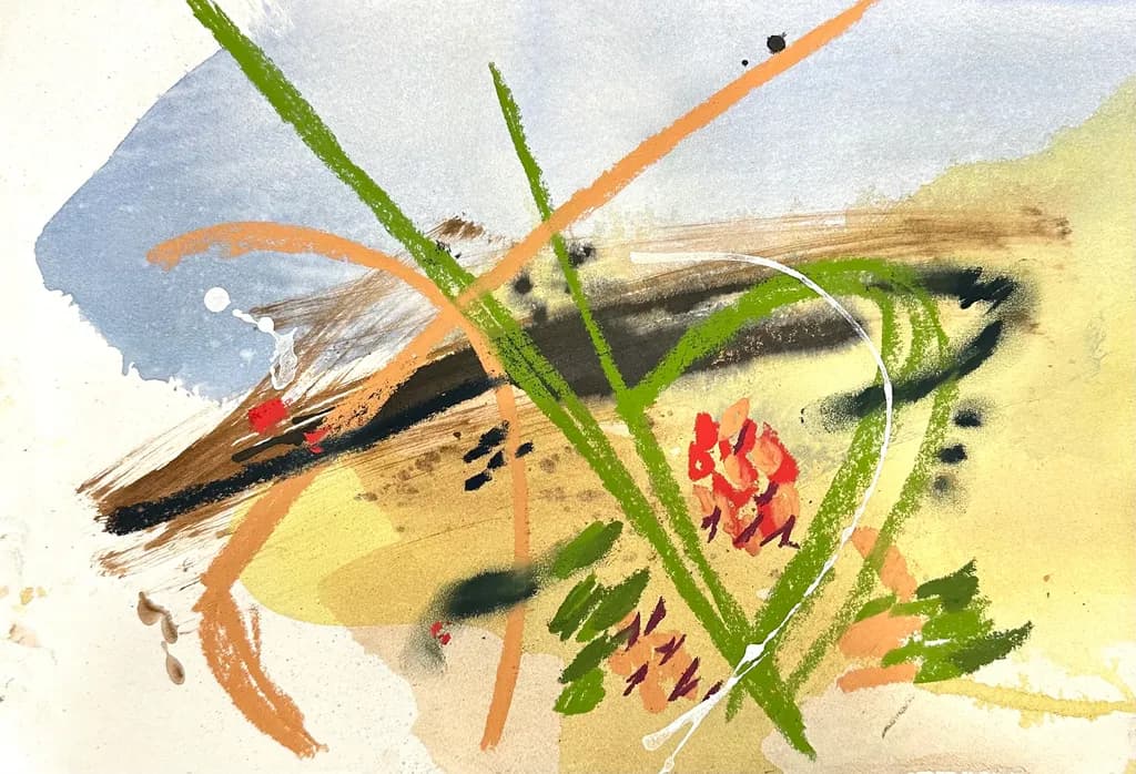Whispers of Nature: A Vibrant Dance of Color and Form