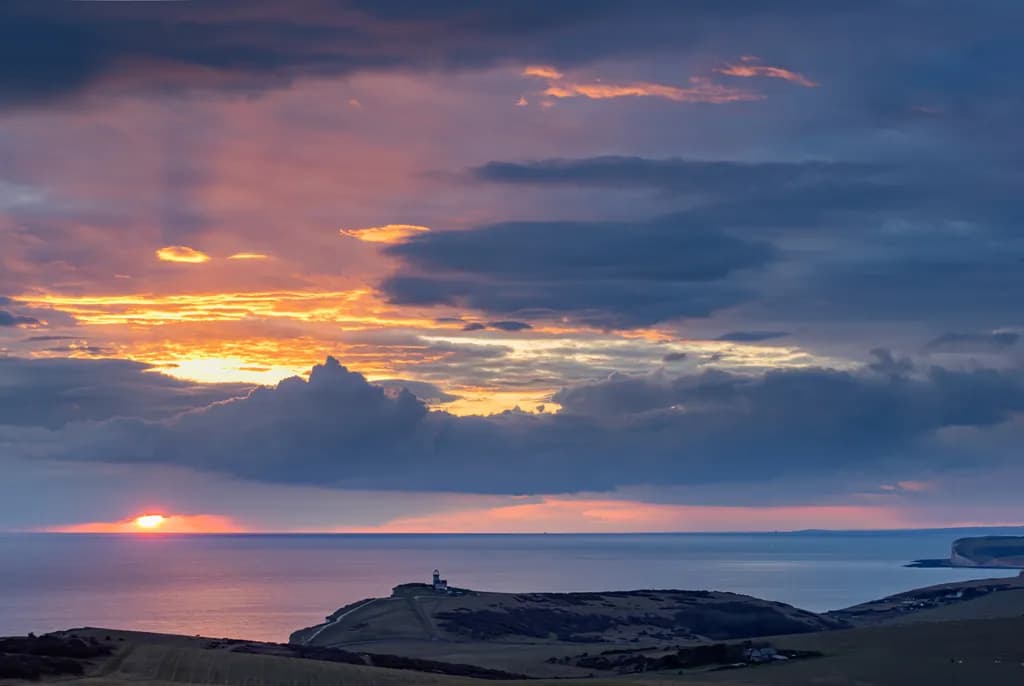 Belle Tout Lighthouse Sunset