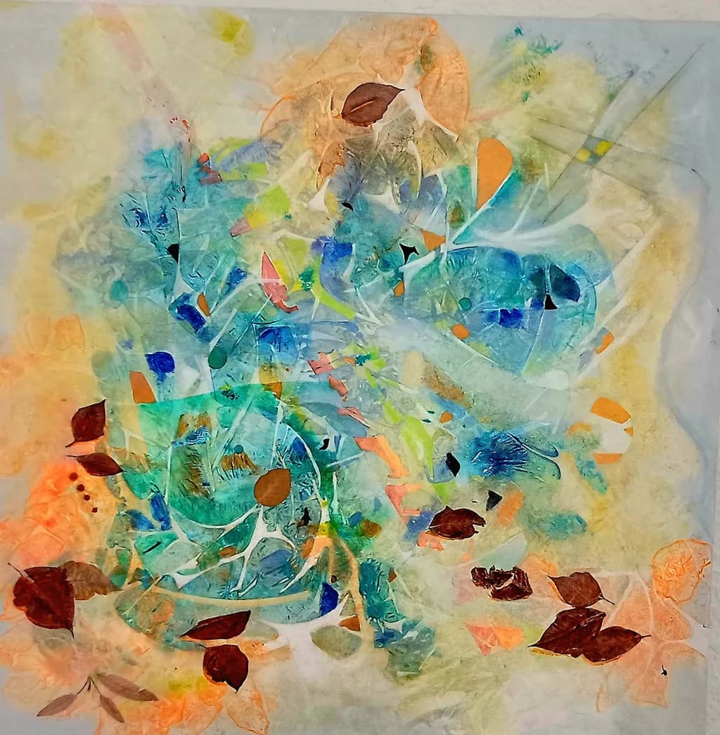 Falling Leaves Collage