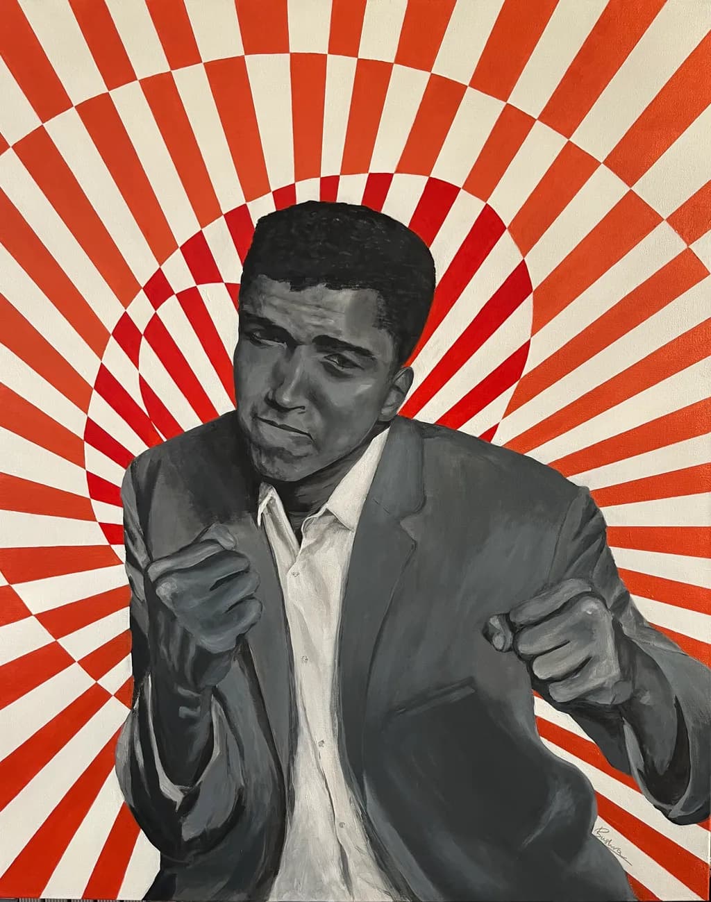 Fists of Determination: A Bold Tribute to Resilience and Strength