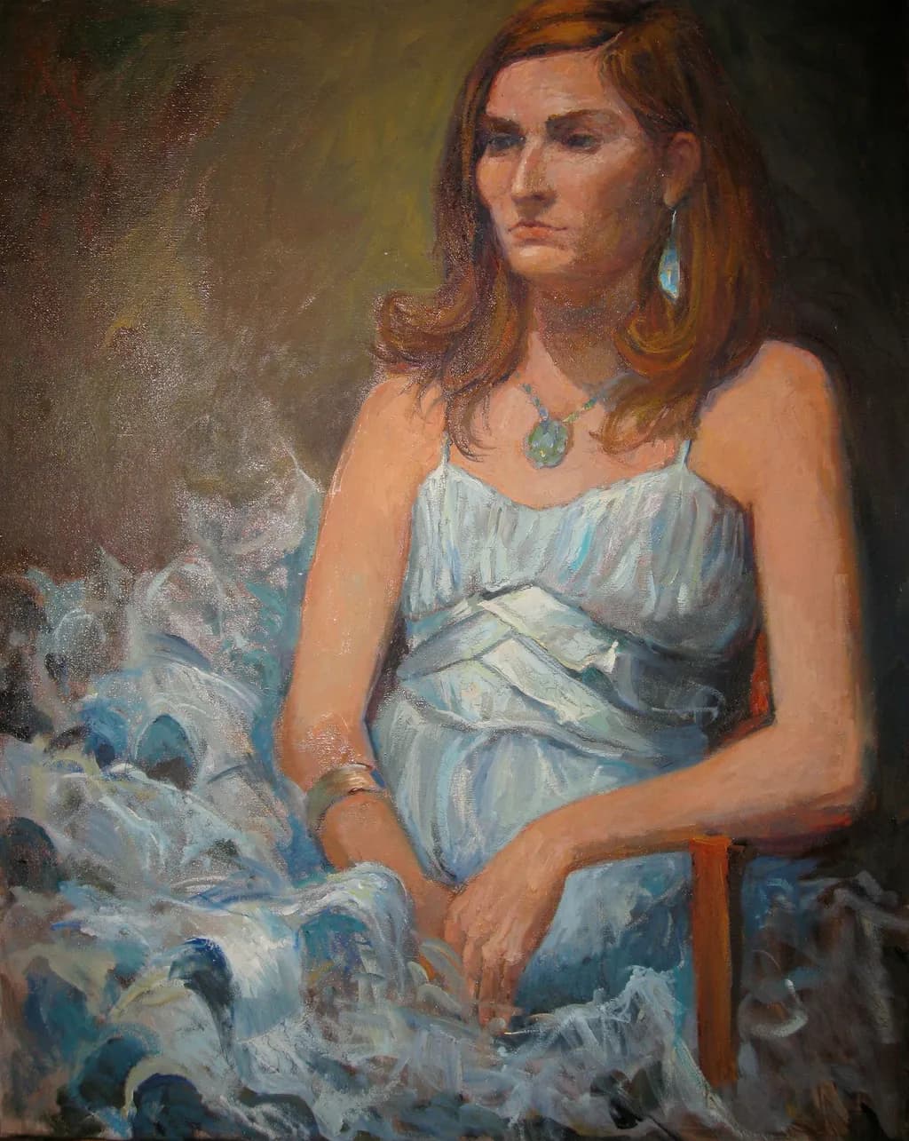 Regina in Blue