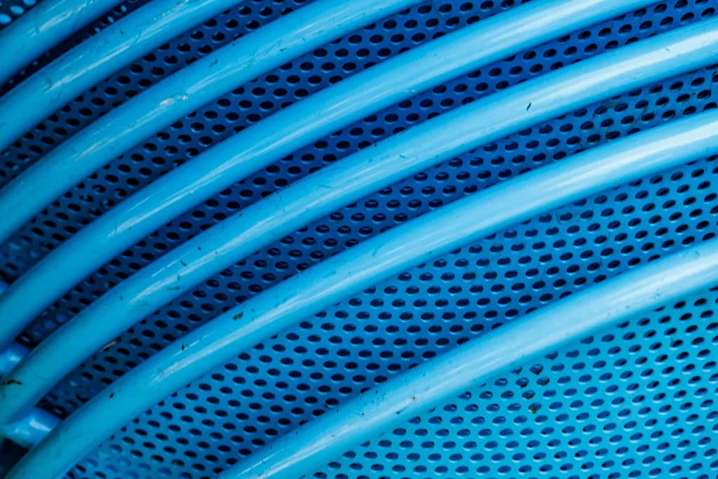 Blue Metal Waves: A Modern Exploration of Texture and Design