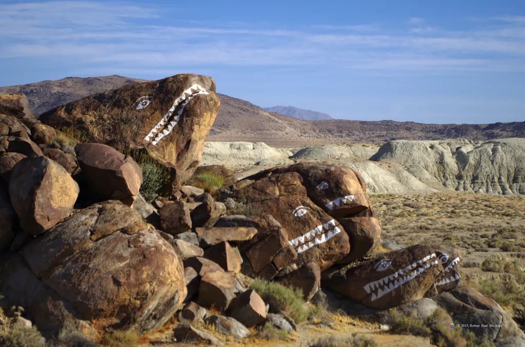 Fish Rocks, Trona