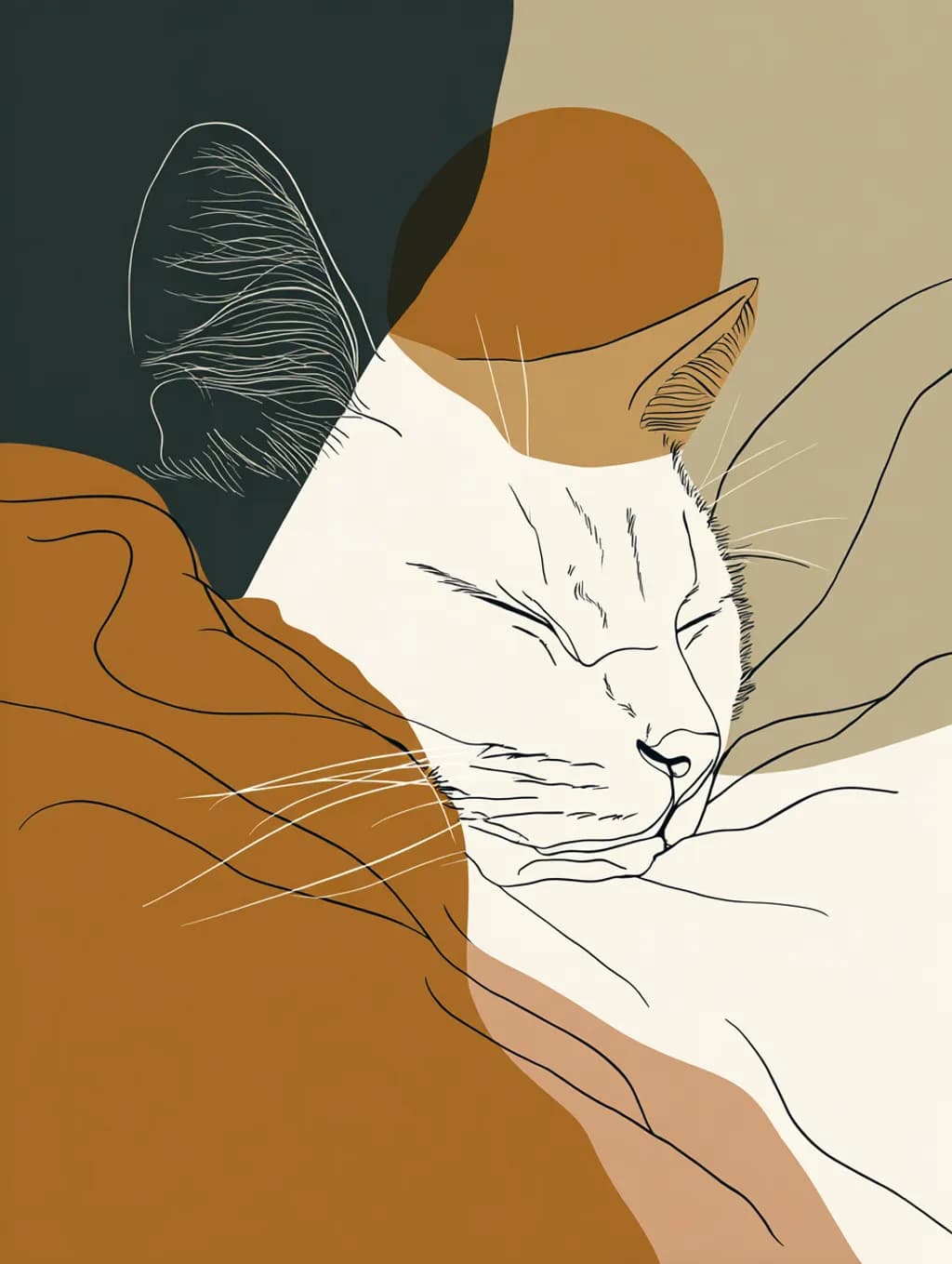 A Cat Sleeping