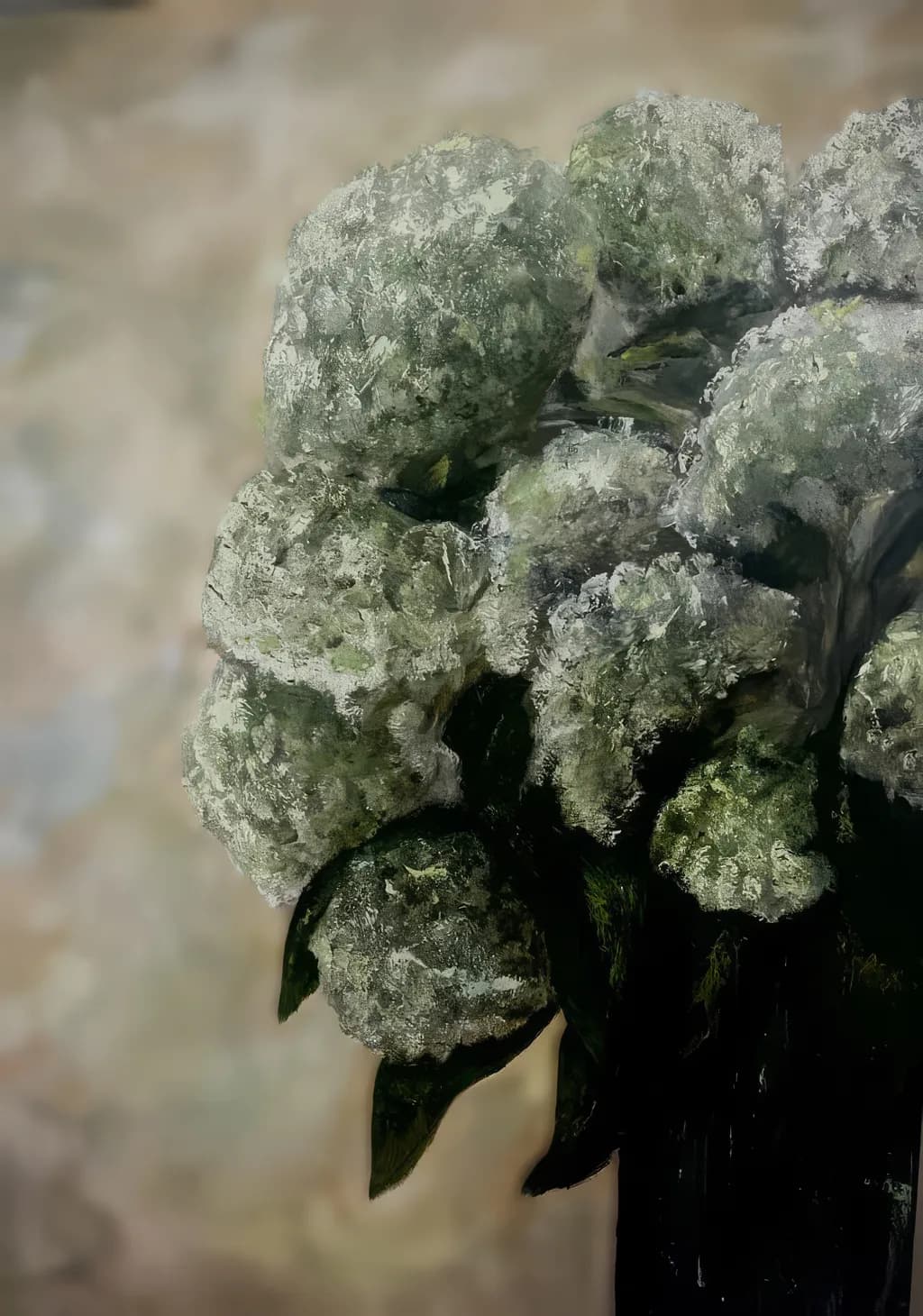 Whispers of Nature: A Serene Bouquet of Hydrangeas in Soft Hues