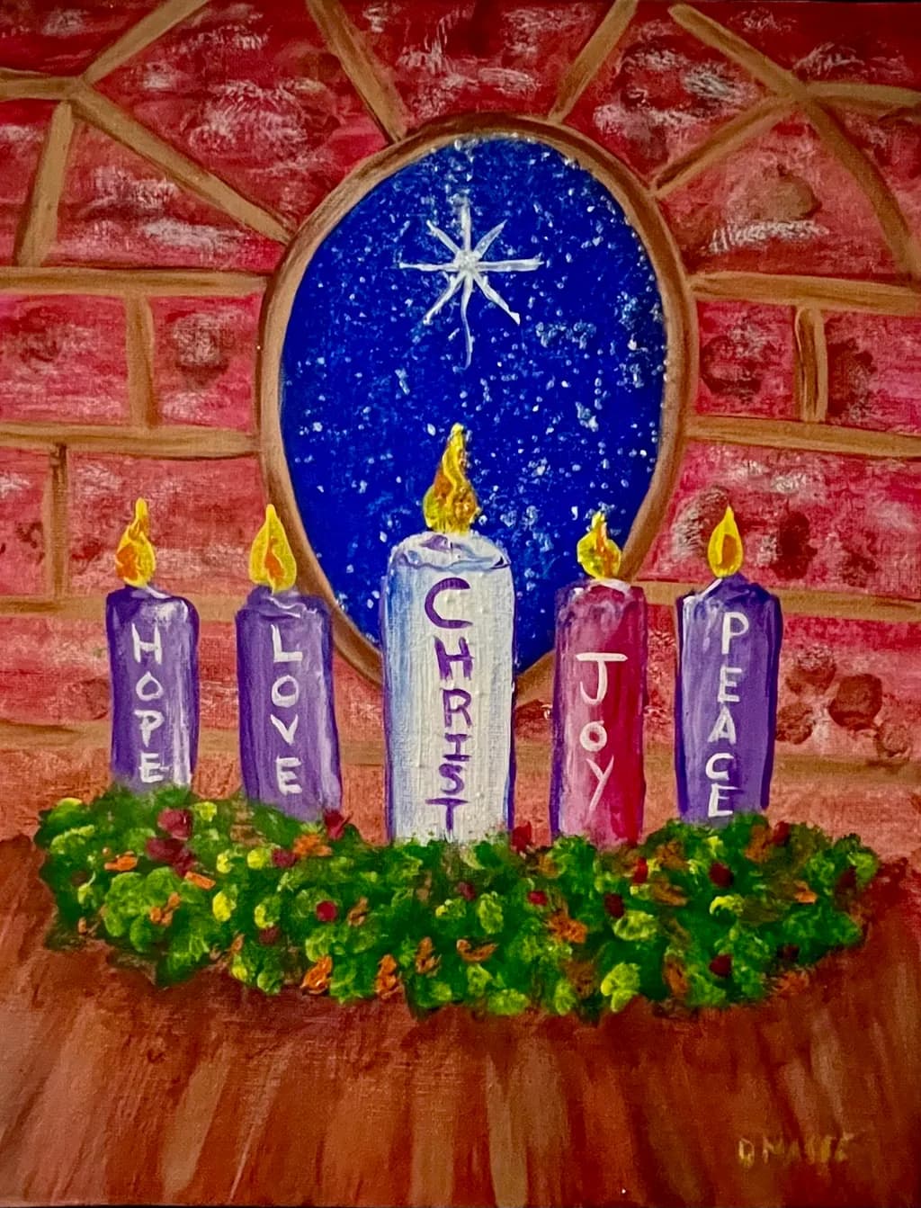 The Advent Journey: Candles of Hope, Love, Joy, and Peace