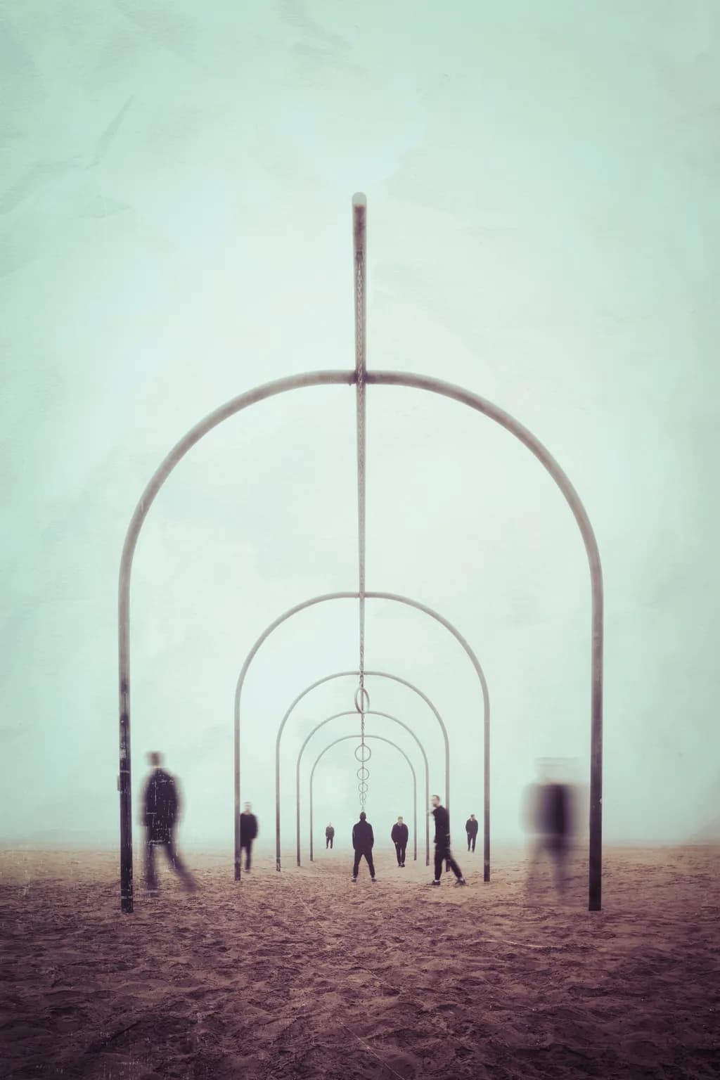 Muscle Beach Rings Self-Portraits