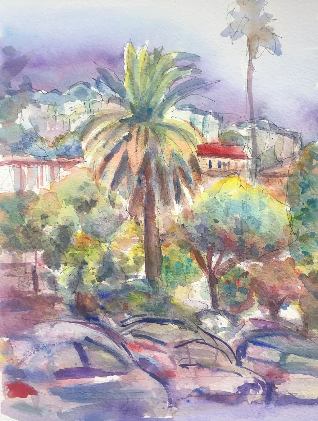View of Dolores Street-San Francisco